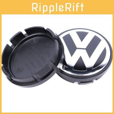 Колпак ступицы Volkswagen 2,6 дюйма Глянцевая отделка Прочный АБС-пластик Идеальная замена потерянным эмблемам