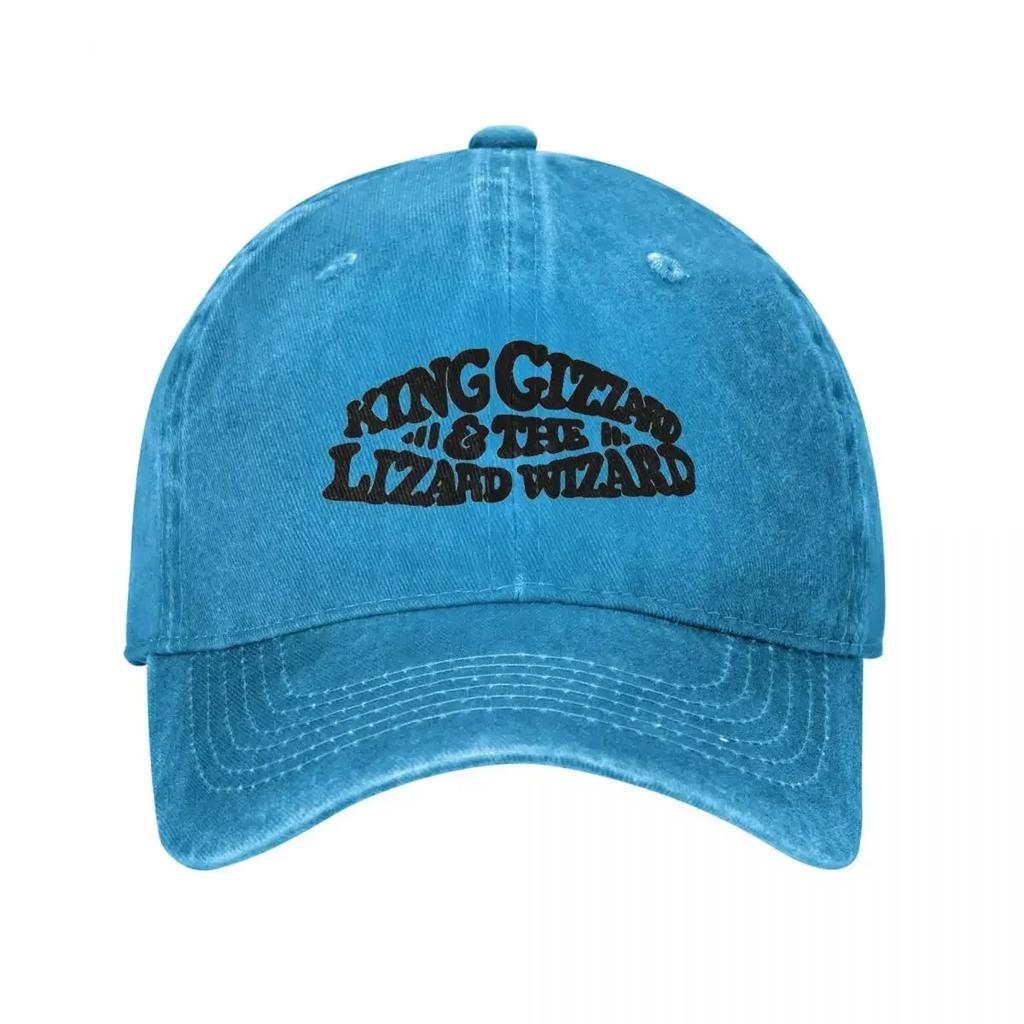 King Gizzard Australian Rock Music Baseball Cap Black Outdoor Sport Trucker Hat Couple Women Casual Sun Protection Baseball Caps