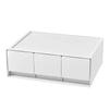 Stackable White Storage Drawer Desktop Storage Box for Office School Sundries Stationery Storage Organizer Home Desk Supplies