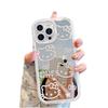 Зеркальный чехол Hello Kitty для iPhone 17, 16 Pro, 15 Pro Max, 14, 13