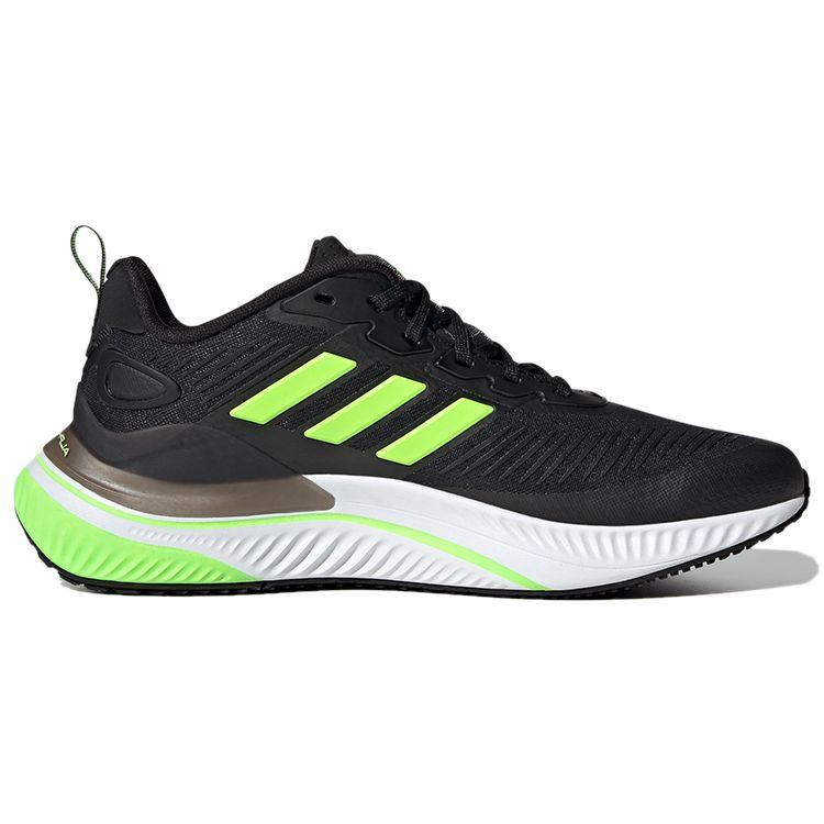 Adidas Alphamagma Comfortable Non-Slip Durable Low-Top Training Shoes Men Sneakers Black Green GV7921