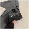 Personalized Solid Color Clothes Shaped Crossbody Bag PU Leather Harajuku Chain Shoulder Bag Coat Tote Bag Women Handbag Daily