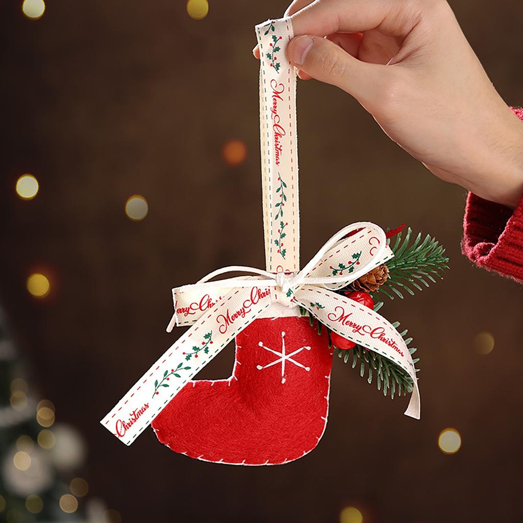 Рождественские подвесные украшения для машин, рождественские колокольчики, подвесные украшения для елки, рождественские украшения для интерьера, снеговики, носки Санты