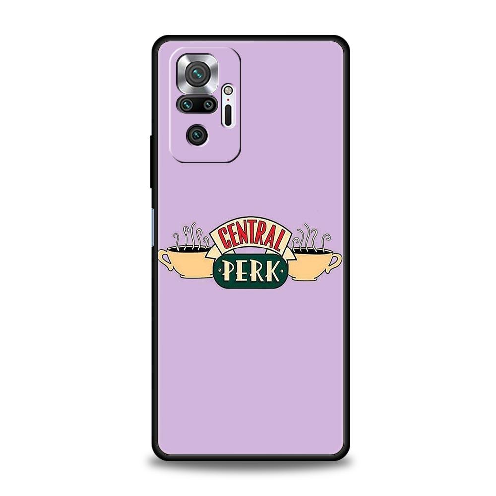 Friends Phone Case Cover for Redmi 14C 10C Note 15 14 13 12 10 11 K40 Pro Plus 5G Soft TPU Shockproof Shell Fundas Capas Coque
