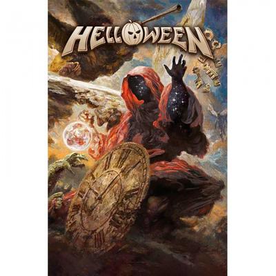 Афиша текстильного альбома Helloween
