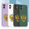 Samsung Galaxy A14 A24 A54 A34 для iPhone 11 12 13 14 15 Pro Max Xiaomi Redmi 13C Мягкий чехол для телефона Huawei Straight Edge NY16 с гербом России
