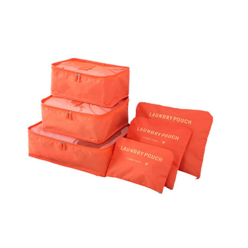 6 шт. в комплекте, дорожный органайзер, сумки для хранения, упаковочный набор для чемодана, чехлы для хранения, портативный органайзер для багажа, аккуратная сумка для одежды