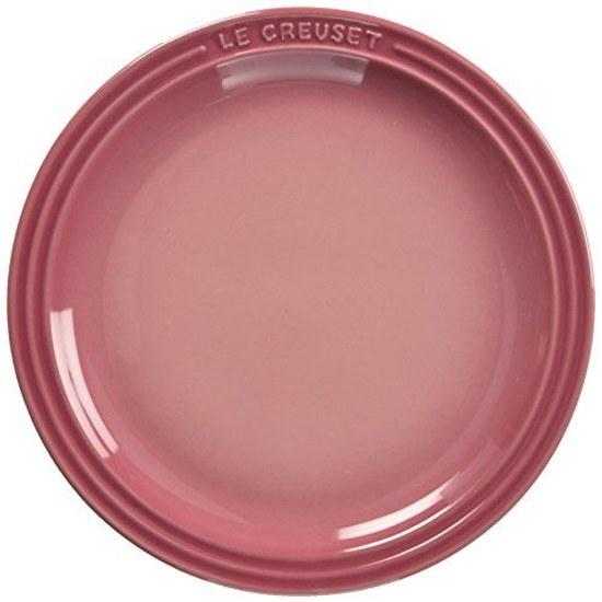 Круглая тарелка Le Creuset 23 см Розовый кварц Термостойкая Холодостойкая Совместима с микроволновой печью и духовкой Посуда
