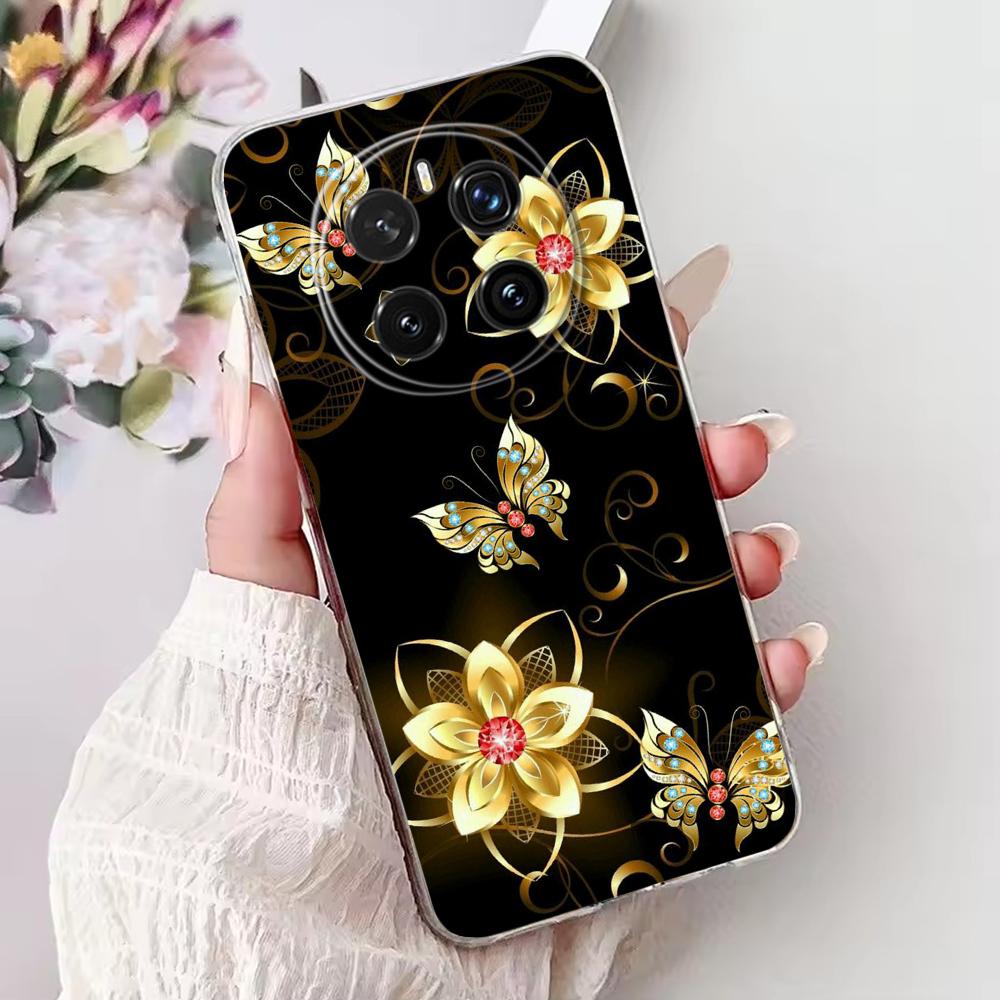 For Honor Magic 7 Pro Silicone Case Cute Pattern Soft Clear TPU Phone Cover For Huawei Honor Magic7 Pro Funda Transparent Bumper