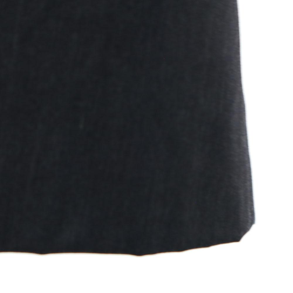 Lanvin 90s Old Stainless Collar Coat R44-43 Charcoal Gray Men's Used