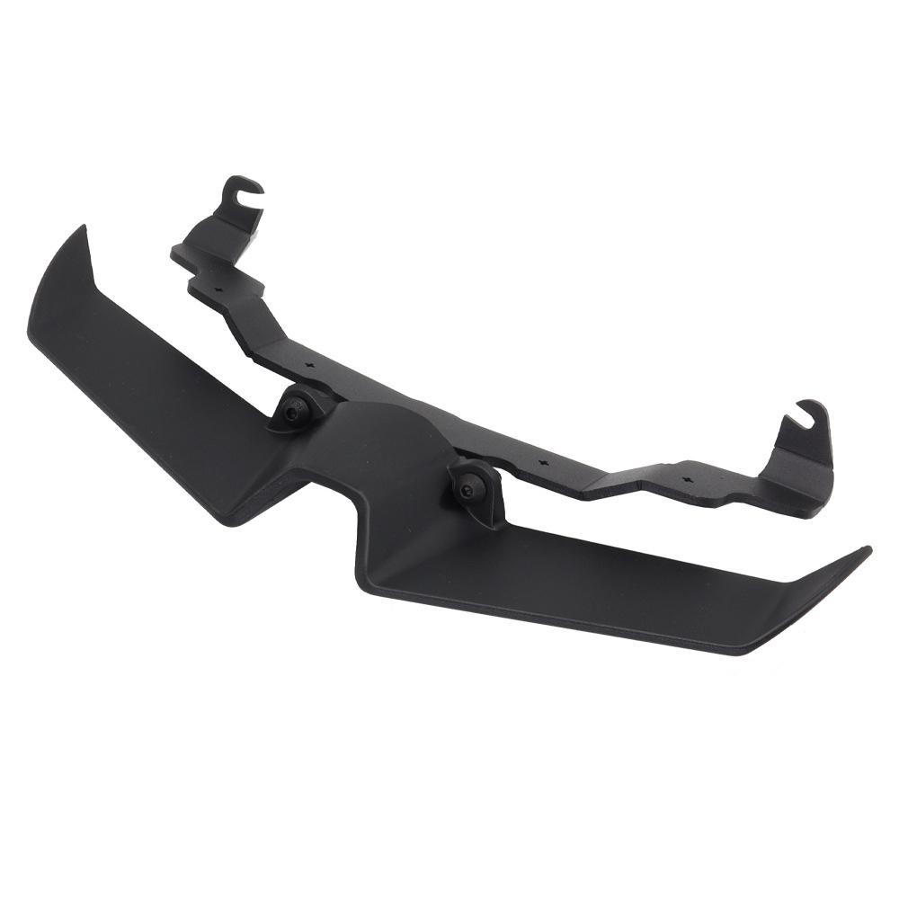 1 комплект Мотоциклетный передний спойлер ABS черный подходит для YAMAHA MT-10 MT-10 SP 2022-