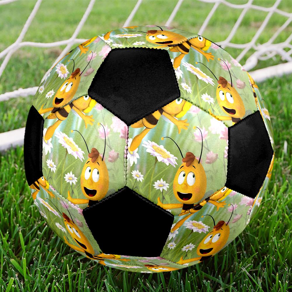 Maya the Bee Theme Size 5 Soccer Ball, Suitable for Both Indoor and Outdoor Matches, a Gift Suitable for Everyone.