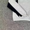 Модный Худи Mertra с вышитым логотипом, Color Block, Плюс Велюр, Унисекс, Теплый Свитшот Осень/Зима.