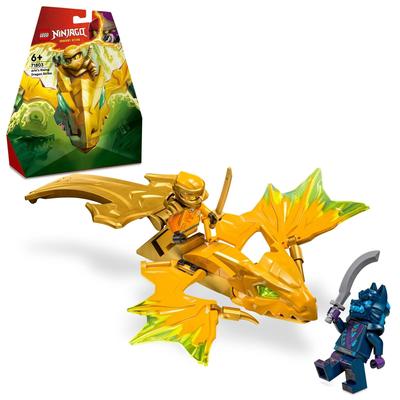 LEGO Ninjago Rising Dragon Игрушка Подарок на день рождения Блок Образовательный Рождество Мальчики Девочки Дети 6 лет 7 лет 8 лет 9 лет Битва