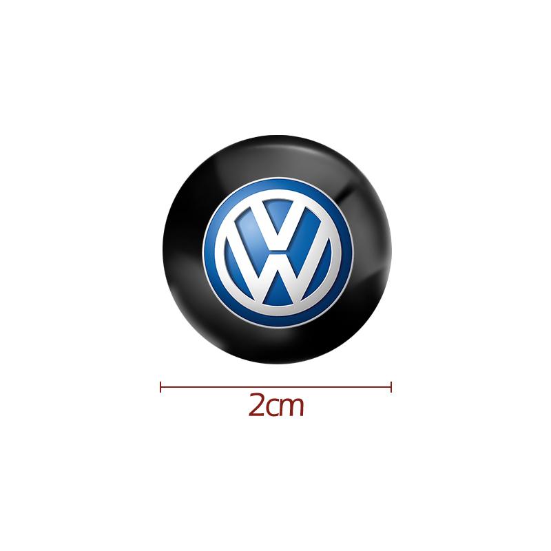 VW Car Door Shock Absorber Self Adhesive Collision Avoidance Soundproof Seal Sticker For Volkswagen VW Polo GTI Tiguan PASSAT