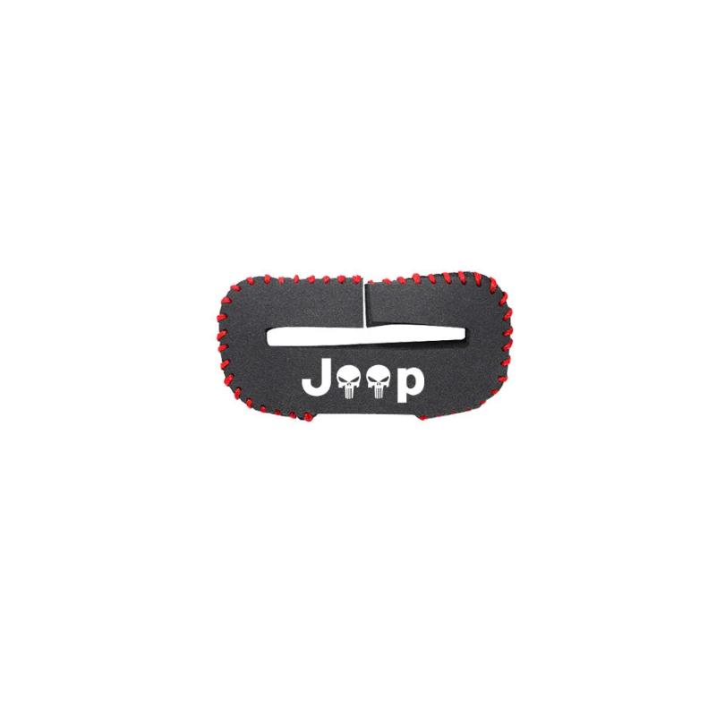 1/2Pcs Car Seat Belt Buckle Protector Cover Accessories For Jeep Wrangler JK Gladiator Renegade Grand Cherokee Wagoneer Avenger jbzm1