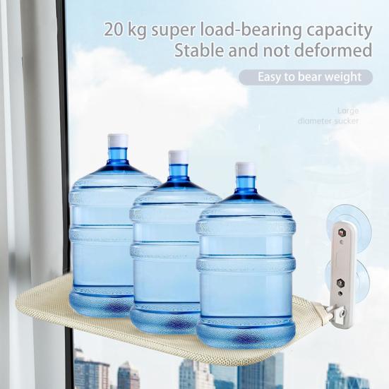 Складной гамак для кошек, дышащий сетчатый тканевый чехол, беспроводная кровать для кошек с 4 присосками, беспроводная стальная рама, оконный насест для принятия солнечных ванн в помещении