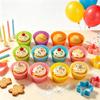 12 Pcs Silicone Muffin Baking Cups Reusable Non-Stick Cupcake Liners Molds