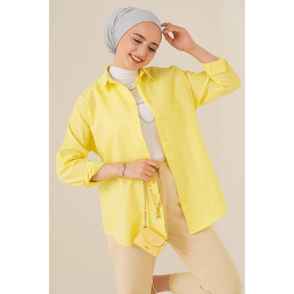 Oversize Basic Shirt Green