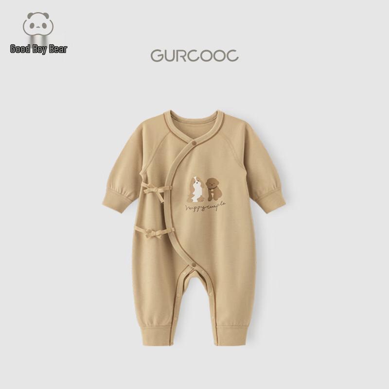 Ромпер с длинным рукавом для новорожденных, с запахом (2-Pack)