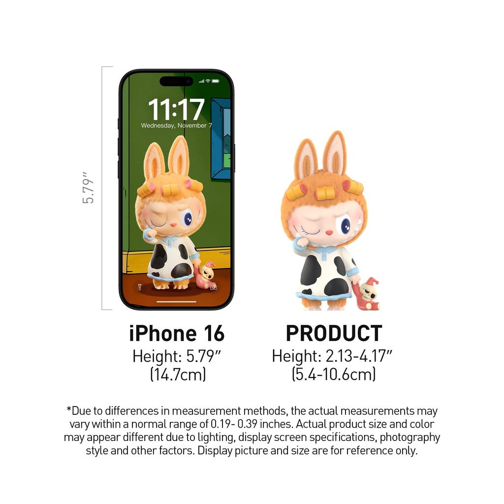 POP MART THE MONSTERS Series Pop Mart Gachapon Blind Box Figure Plastic Model Premium Toy Soft Vinyl Original Character Birthday Gift 100 A.M. [1