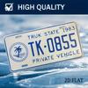 Ретро Металлическая Табличка Грузовик Штат TK-0855 Частный Автомобиль Жестяная Пластина Настенный Декор 15x30 см