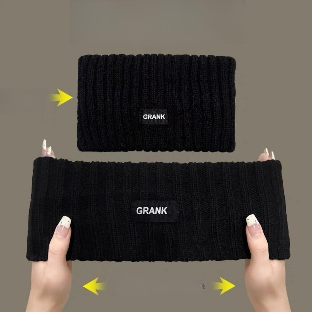 Спортивная повязка на голову, Широкий край, Повязка для умывания лица, Для ношения снаружи, Однотонная, Пуловер, Вязаная повязка на голову