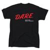 Men's Loose-fitting Short-sleeve T-shirt Casual and Stylish Letter Print T-shirt Red White Text Trendy Round-neck Summer Top