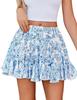 2025 Summer Y2K Ruffle Pleated Mini Skirt - Cross-Border European & American Trend