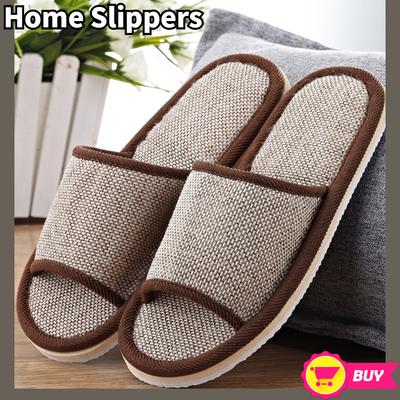 Домашние тапочки женские и мужские домашние тапочки для пола повседневные домашние простые бесшумные нескользящие удобные тапочки 2025 Новинка