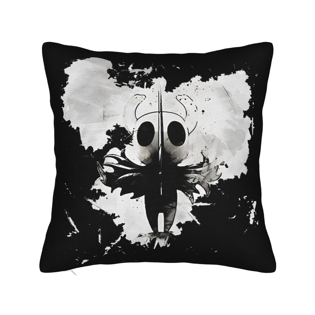 Чехлы на квадратные подушки Hollow Knight Полиэстер Автомобильный Чехол для подушки Экшен-приключение Креативный Декор Чехол для подушки 4545