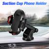 Car Phone Holder Mount Scalable Glass Suction Cup Desk In Car Sucker Mobile Holder Stand Large Screen Smartphone GPS Auto Bracket