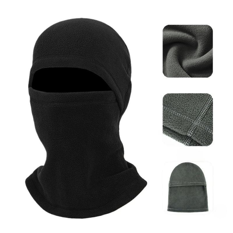 Балаклава Маска на все лицо Зимний Термошарф Шлемы Кепки Мотоцикл Велоспорт Капюшон Спорт Бег Нагреватель шеи Шапки
