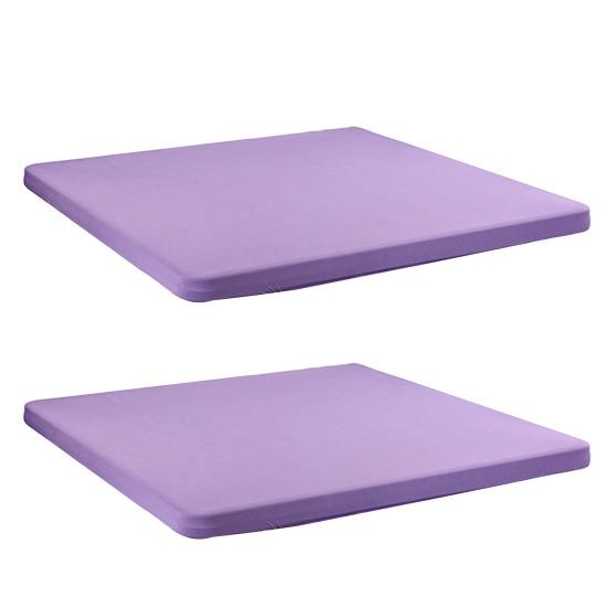 2 шт. эластичная скатерть на подгонку 34x34 дюйма квадратная скатерть с эластичным краем однотонная скатерть для кухни обеденный стол пикник патио вечеринка столы