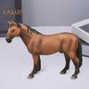 Horse Model Realistic PVC Horse Figurine Statue Sculpture Home Office Desktop Decoration Ornament Kids Educational Animal Toy