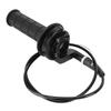 1 Pair Motorbike Accessories 7/8" 22mm Motorcycle Grip Throttle Accelerator Universal Handle Grips and Cable Set Handle Bar