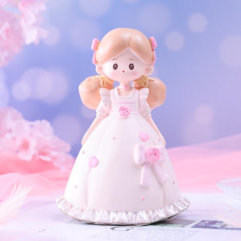 Милое розовое украшение-копилка - большая емкость для монет для студентов, подарок на праздник