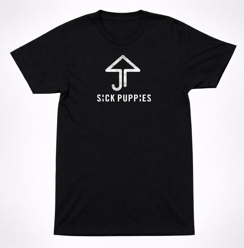 Sick Puppies Arrow Logo T-Shirt Alternative Rock Post-Grunge Band Tee