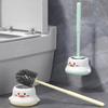 Cartoon Cartoon Chick Toilet Brush Comfortable Cleaning Brush Set Toilet Bowl Cleaner  Toilet Bowl