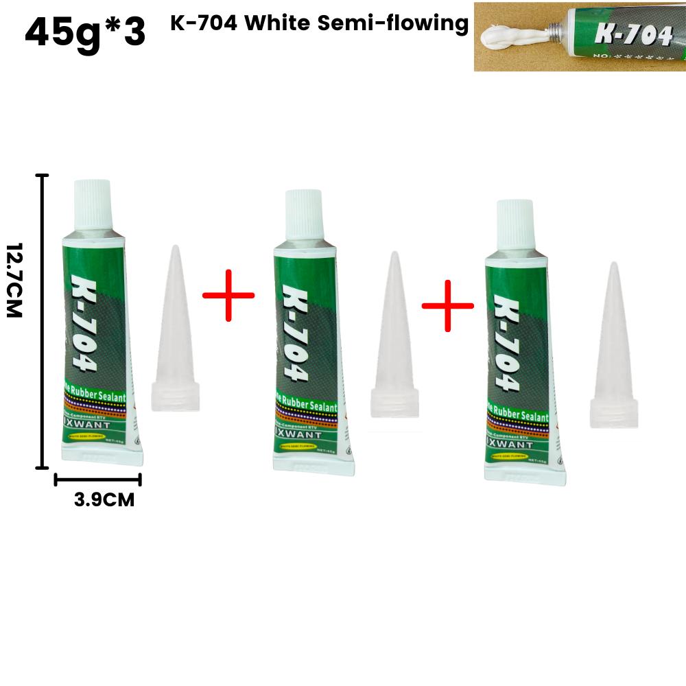 Silicone Industrial Adhesive 45g K-703 704 705 706 RTV Silicone Rubber Black White Transparent Electronic Component Sealing Glue