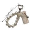 Plush Cell Phone Chain Rabbit Hanging Ornament Kawaii Cute Doll Key Ring  Daily