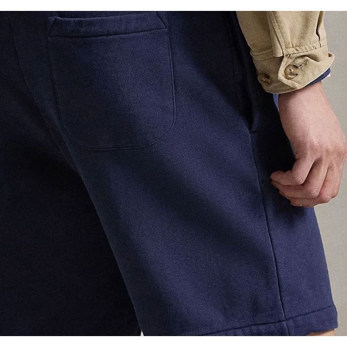 Ralph Lauren Short en molleton bouclé homme marine L