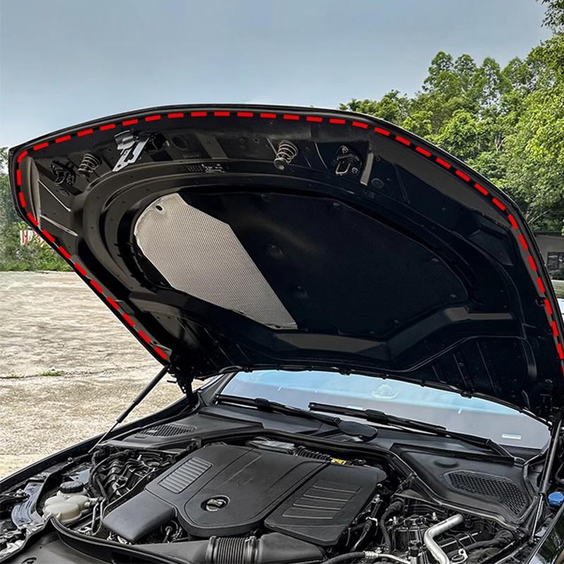 Для BYD Sealion 7 Sea lion 07 EV 2024 2025 Звукоизоляция капота шумоподавление уплотнительная лента водонепроницаемая и пылезащитная