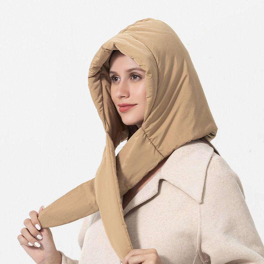 Ветрозащитный зимний платок на голову Водоотталкивающий капюшон для шеи Защищающий от холода Теплый капюшон Зимний сезон