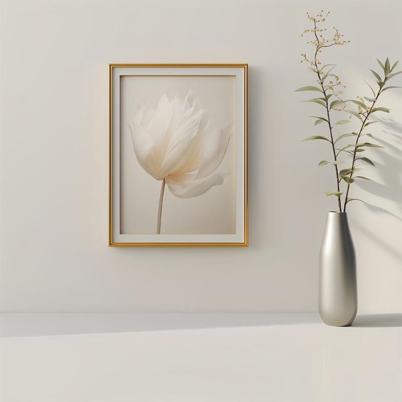 Wall Art Canvas Painting Flowers Picture Poster Unframed Ready to Hangs for Living Room Bedroom Home Decorations Gift