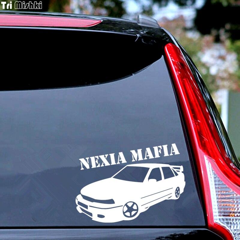Tri Mishki HZX042 #14,4*20 см автомобильная наклейка для Daewoo Nexia Mafia авто наклейки на автомобиль