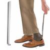 Stainless Steel Shoe Horn 30cm Metal Long Shoe Horn No Bending Easy Shoe On And Off