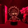 Светодиодный ночник Hunter X Hunter аниме лампа Killua Zoldyck Gon Freecss детский подарок на день рождения для декора спальни Killua Light