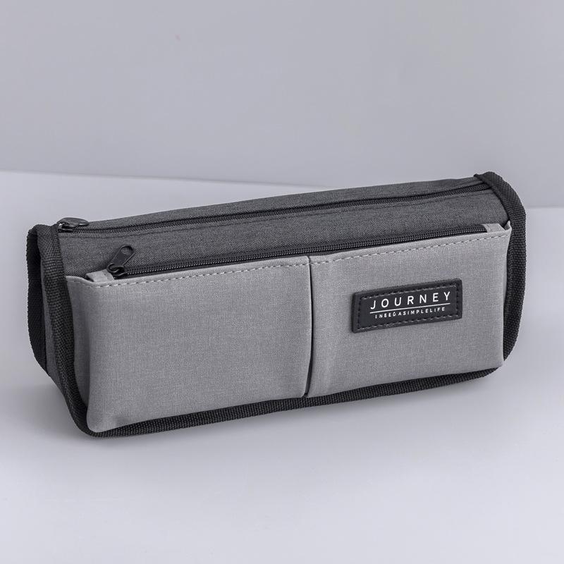 Сумка для ручек Удлиненная холщовая сумка для ручек Школьная сумка для ручек большой емкости Сумка для ручек для мальчиков Простая сумка для ручек Студенческая сумка для канцелярских принадлежностей Большая сумка для ручек