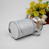 Круглый цилиндрический цветочный художественный садовый горшок для растений, железный декор для гостиной